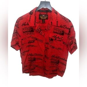Vintage Harley Davidson button down, Women’s, Size: Large
